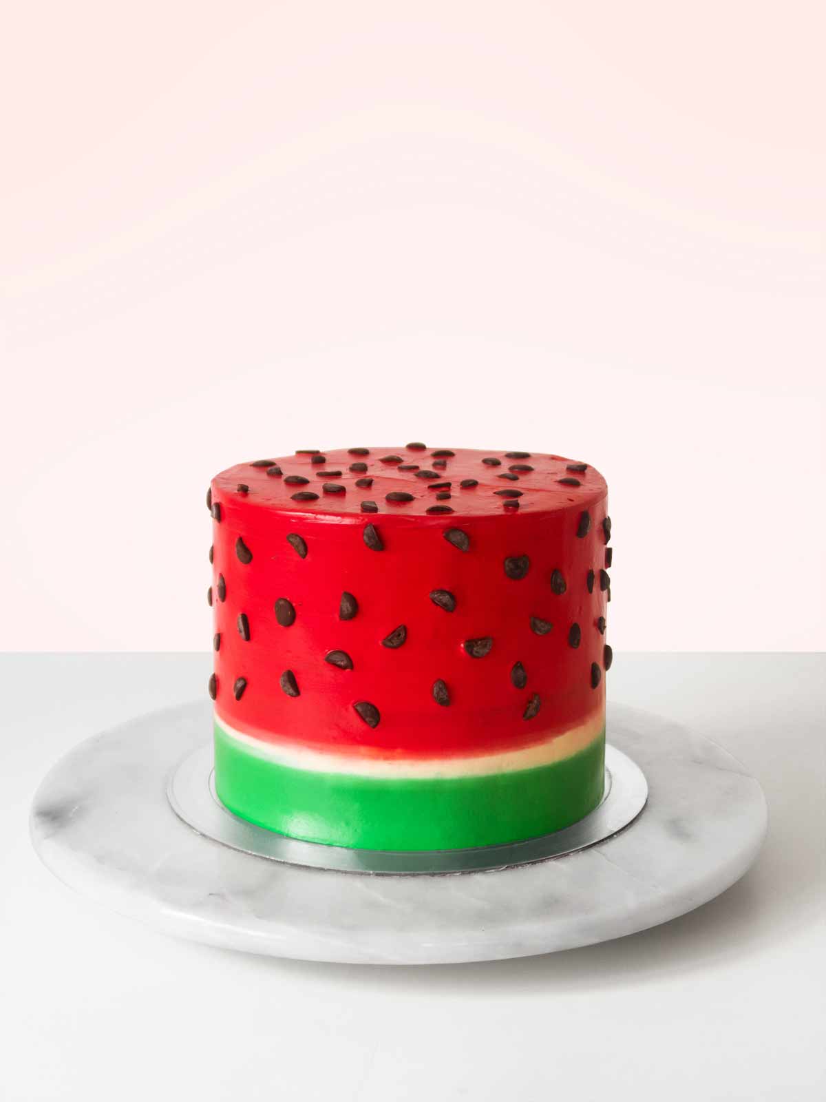 Watermelon Decorated Cake