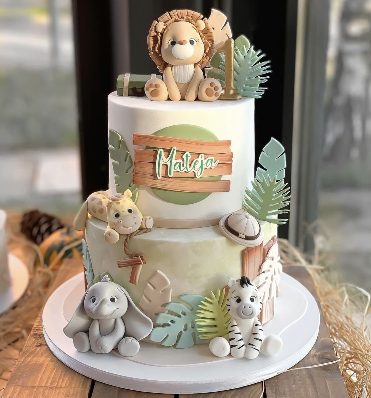 Lion King Decorated Cake