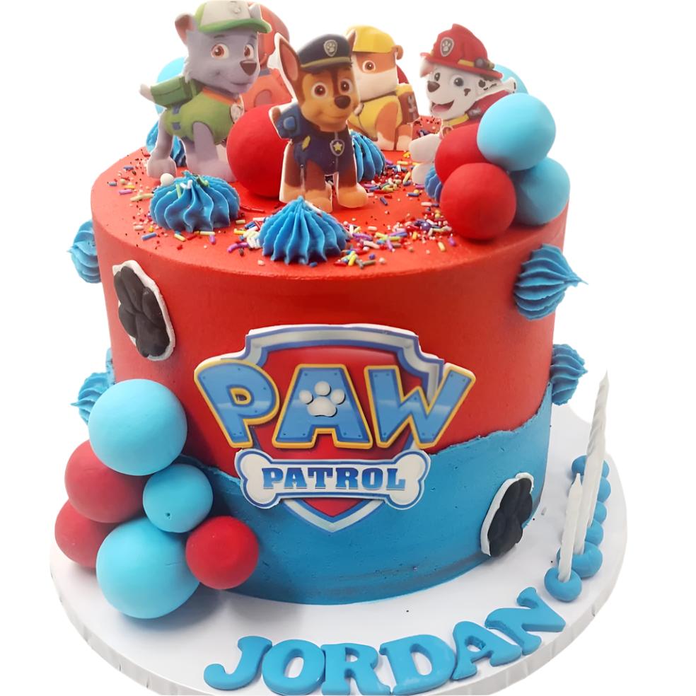 Paw Patrol Decorated Cake