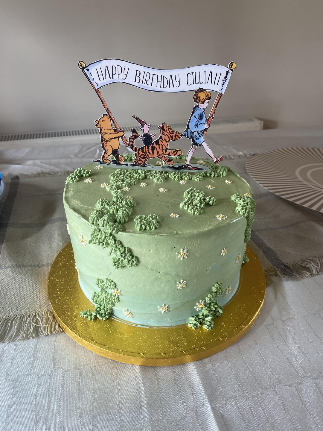 Winnie the Pooh Decorated Cake