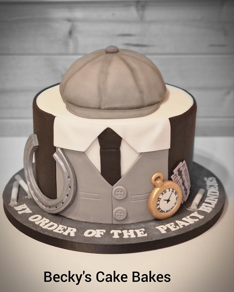 Peaky Blinders Decorated Cake