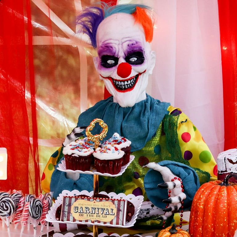 Killer Clown Decorated Cake