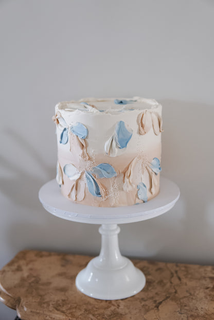 Abstract Decorated Cake