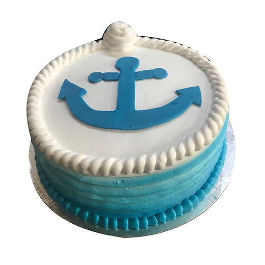 Sailor decorated cake