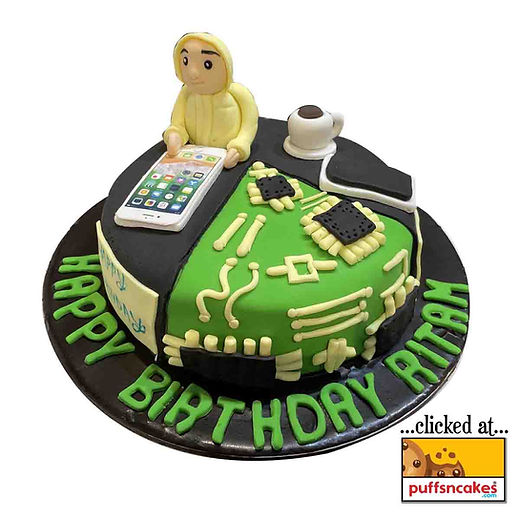 Electronic Decorated Cake