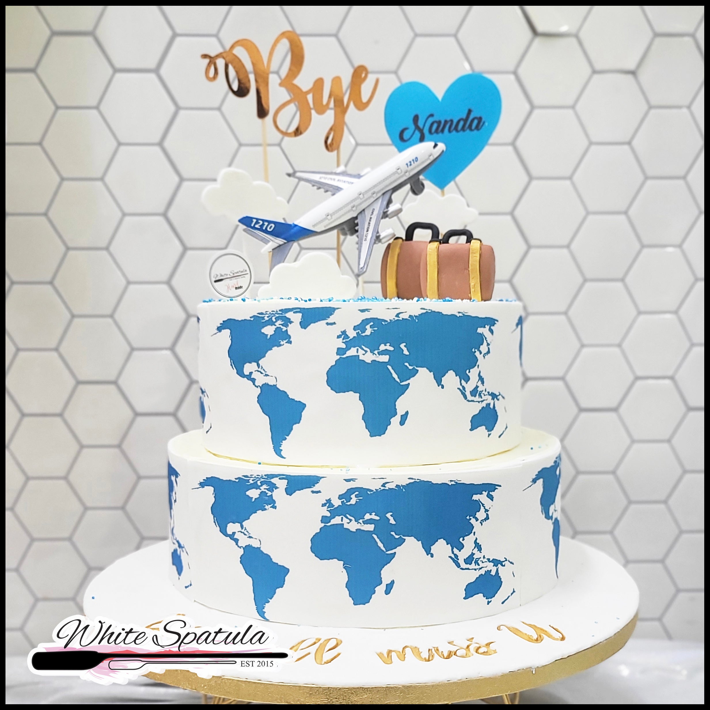 Airplane Decorated Cake