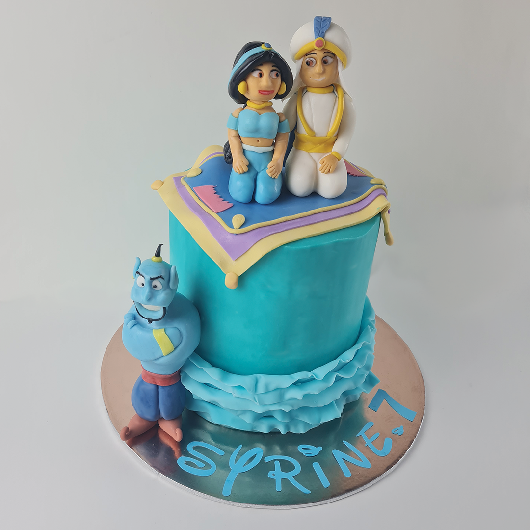 Aladdin Decorated Cake