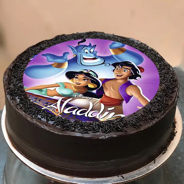 Aladdin Decorated Cake