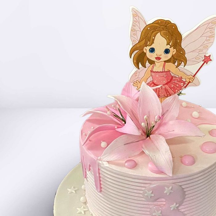 Angel Decorated Cake