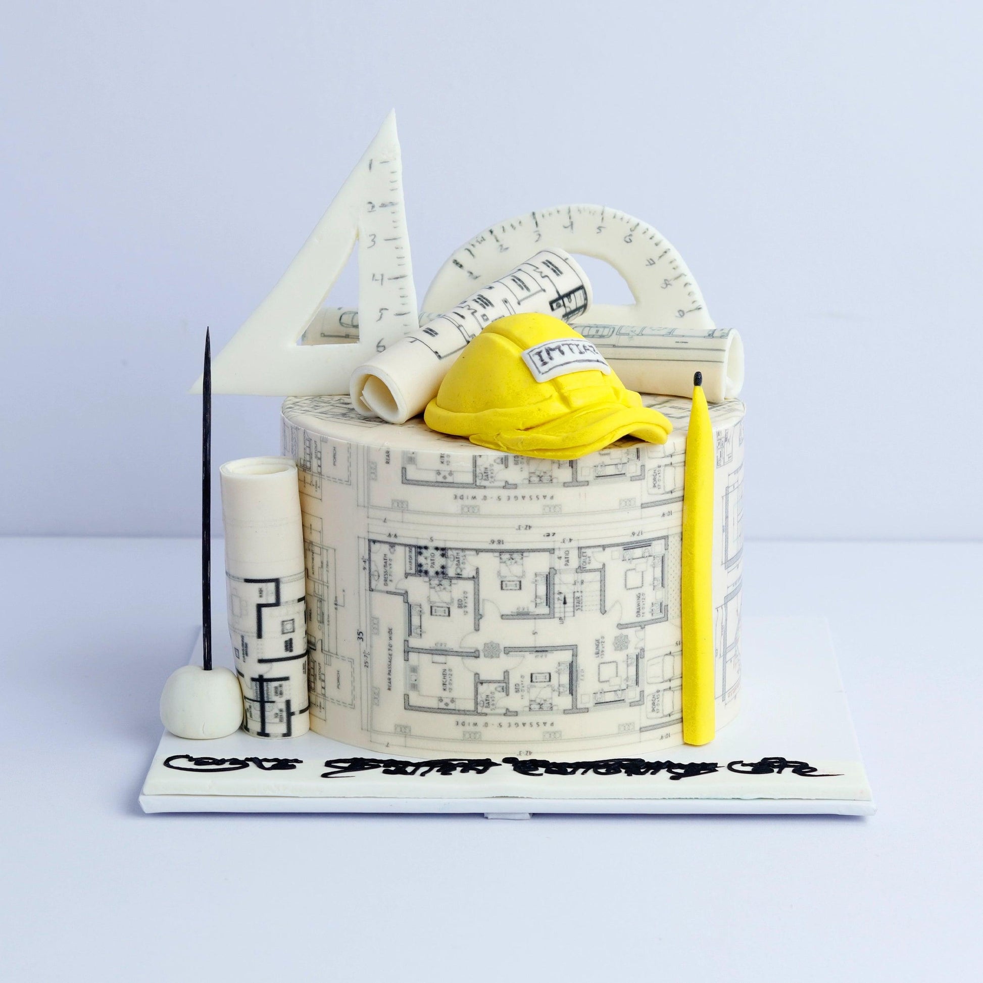 Architecture Decorated Cake