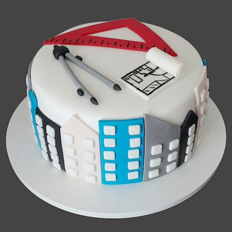 Architecture Decorated Cake