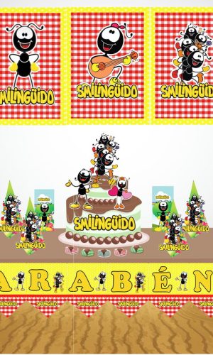 Smilinguido Decorated Cake