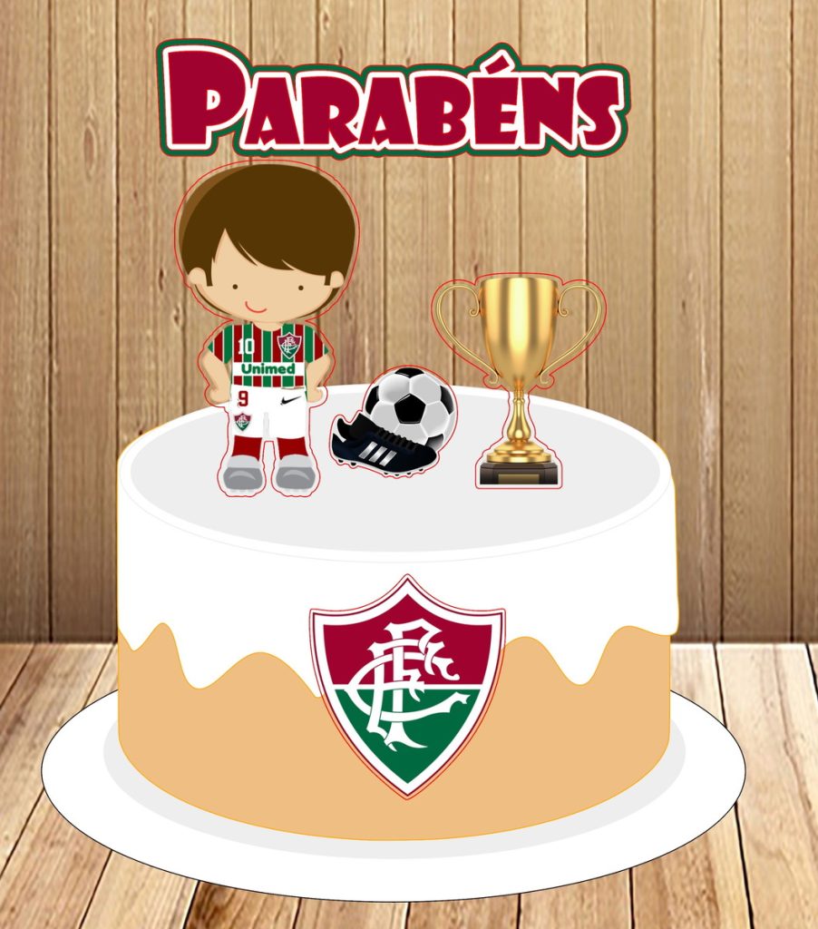 Fluminense Decorated Cake