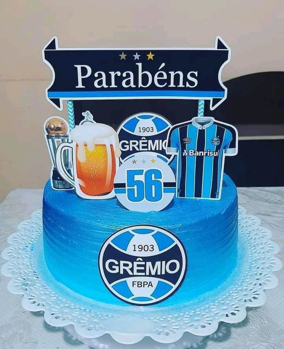 Bolo Decorado Gremio