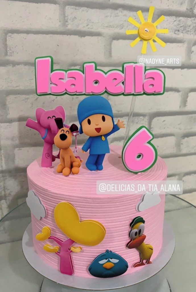 Bolo Decorado Pocoyo