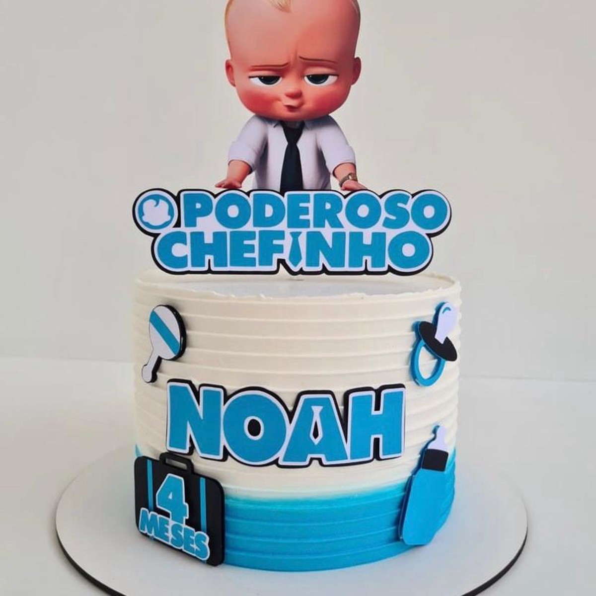 Bolo Decorado Poderoso Chefinho