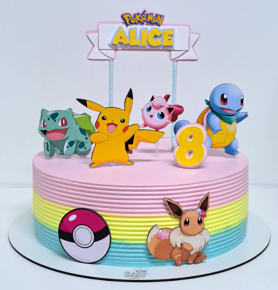 Bolo Decorado Pokemon