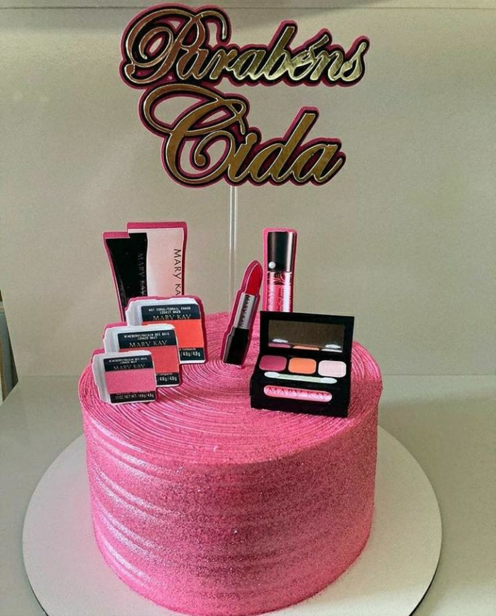 Mary Kay Decorated Cake