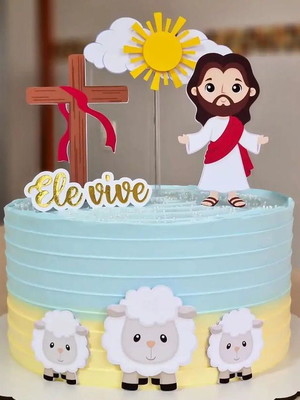 Bolo Decorado Jesus