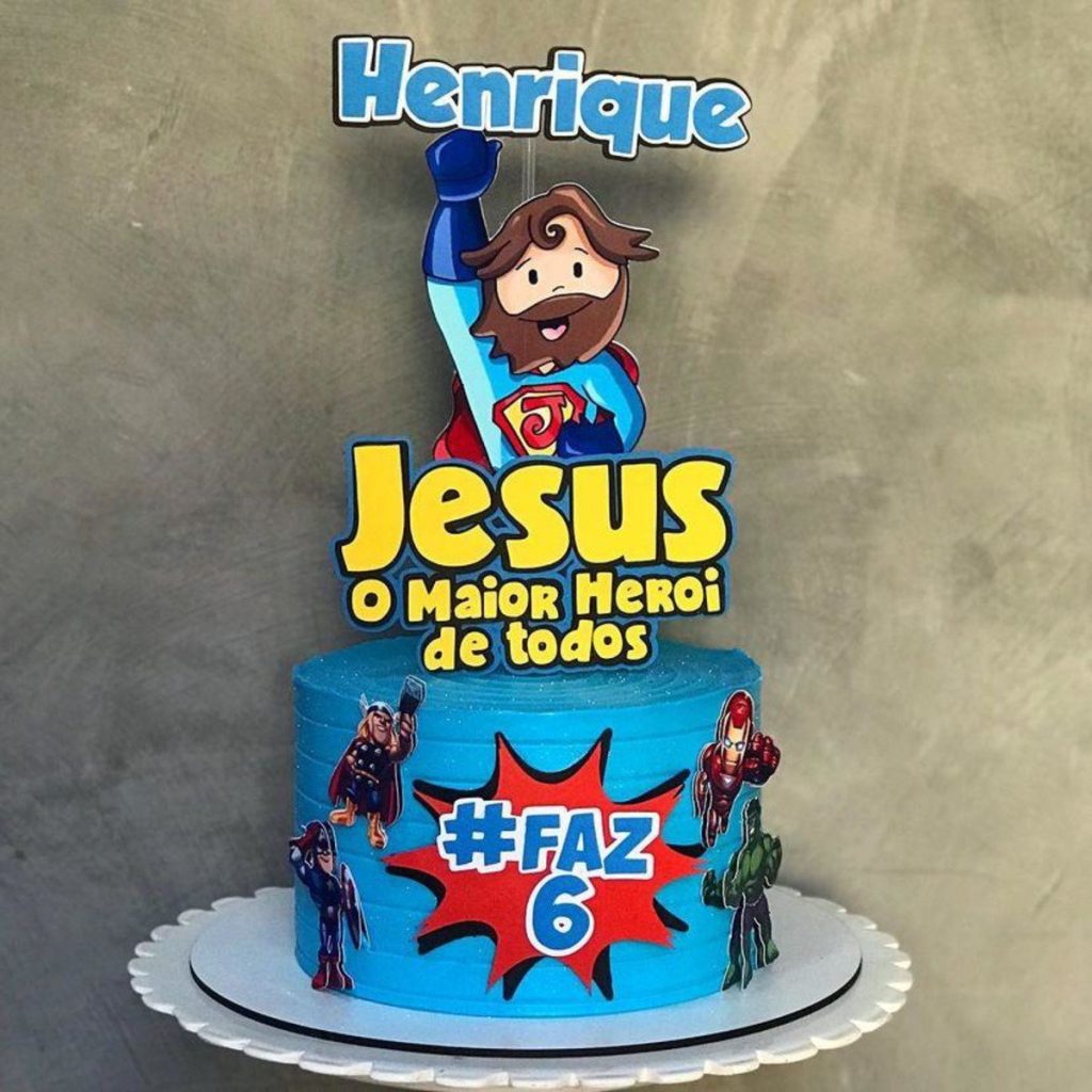 Bolo Decorado Jesus