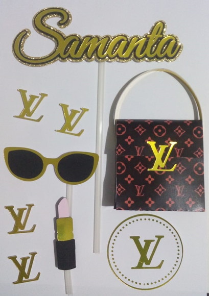 Bolo Decorado Louis Vuitton