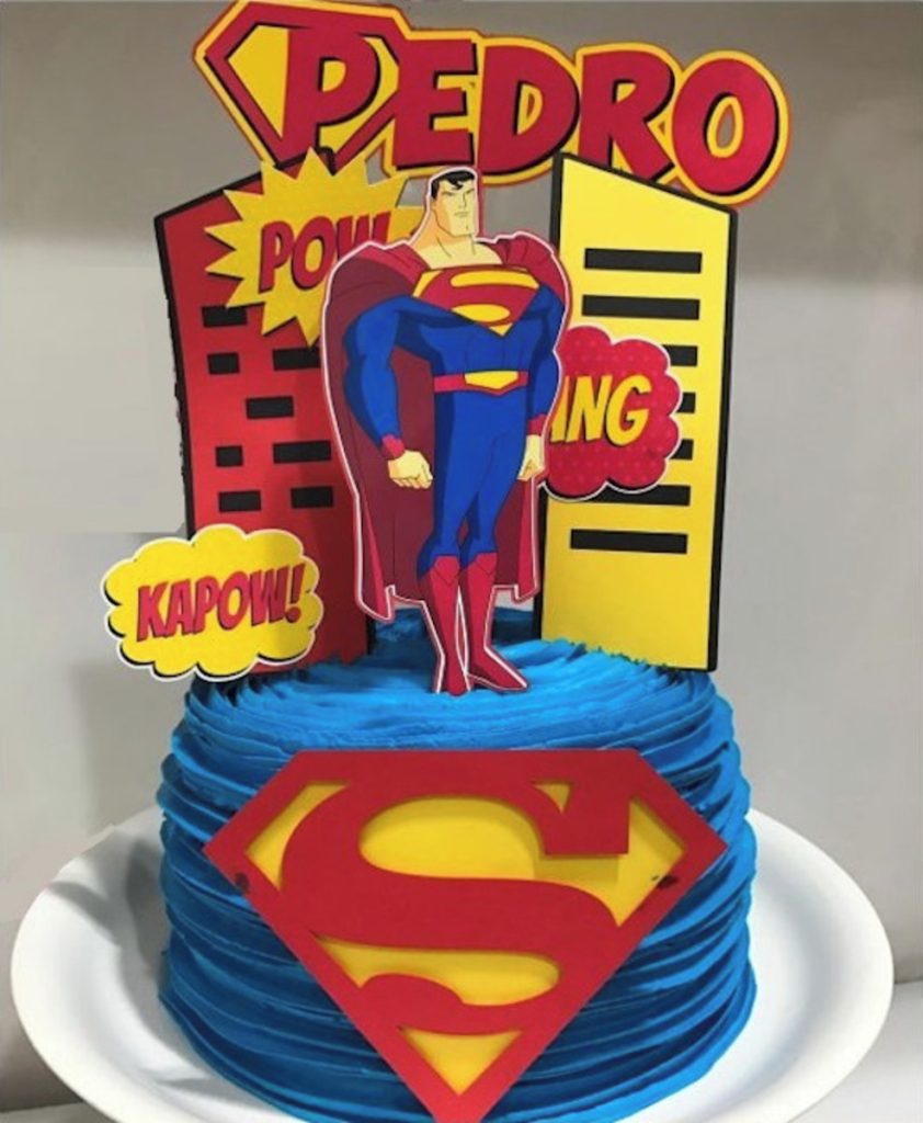 Bolo Decorado Superman