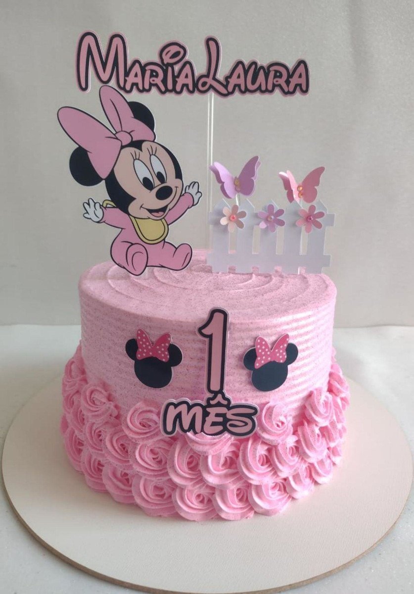 Bolo Decorado Minnie