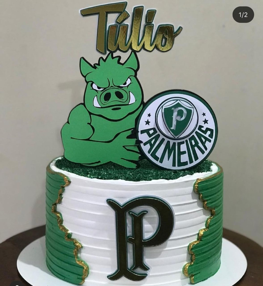 Bolo Decorado Palmeiras