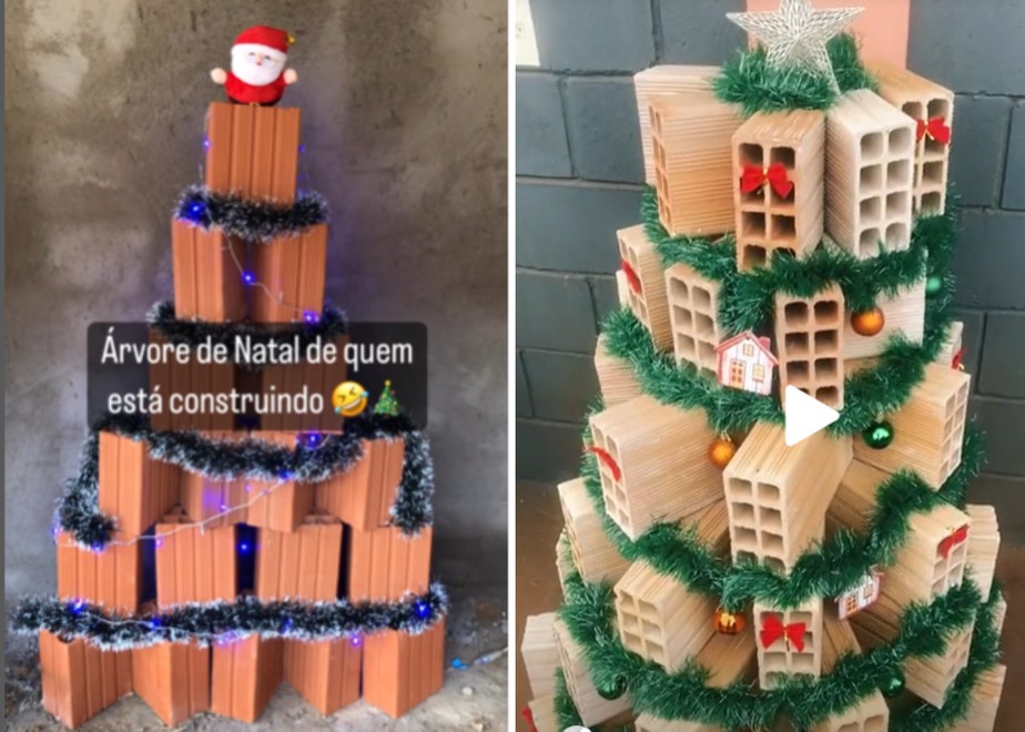 Bolo Decorado Tijolos