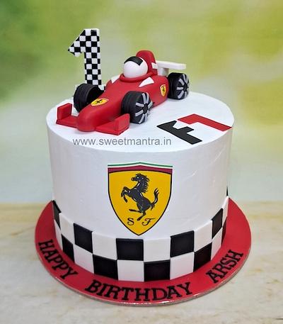 Formula 1 Decorated Cake