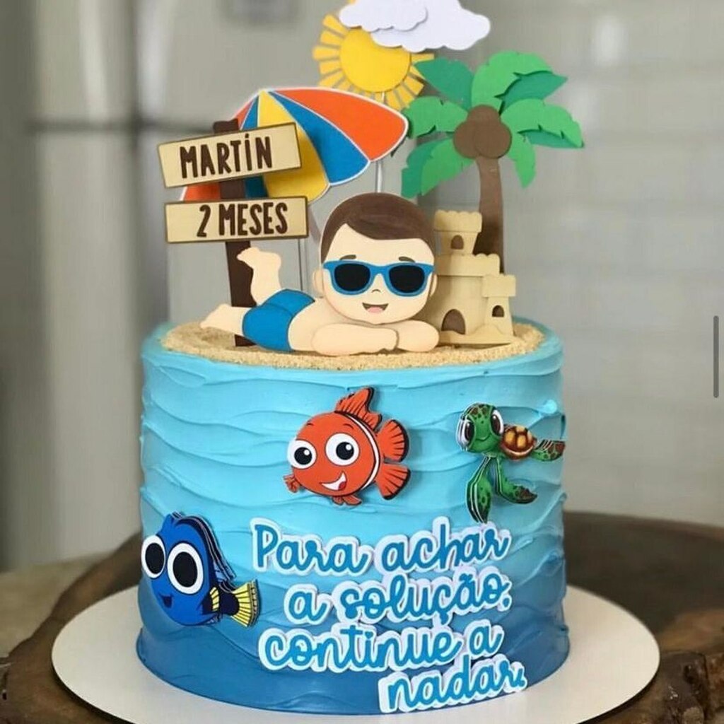 Bolo Decorado Dory