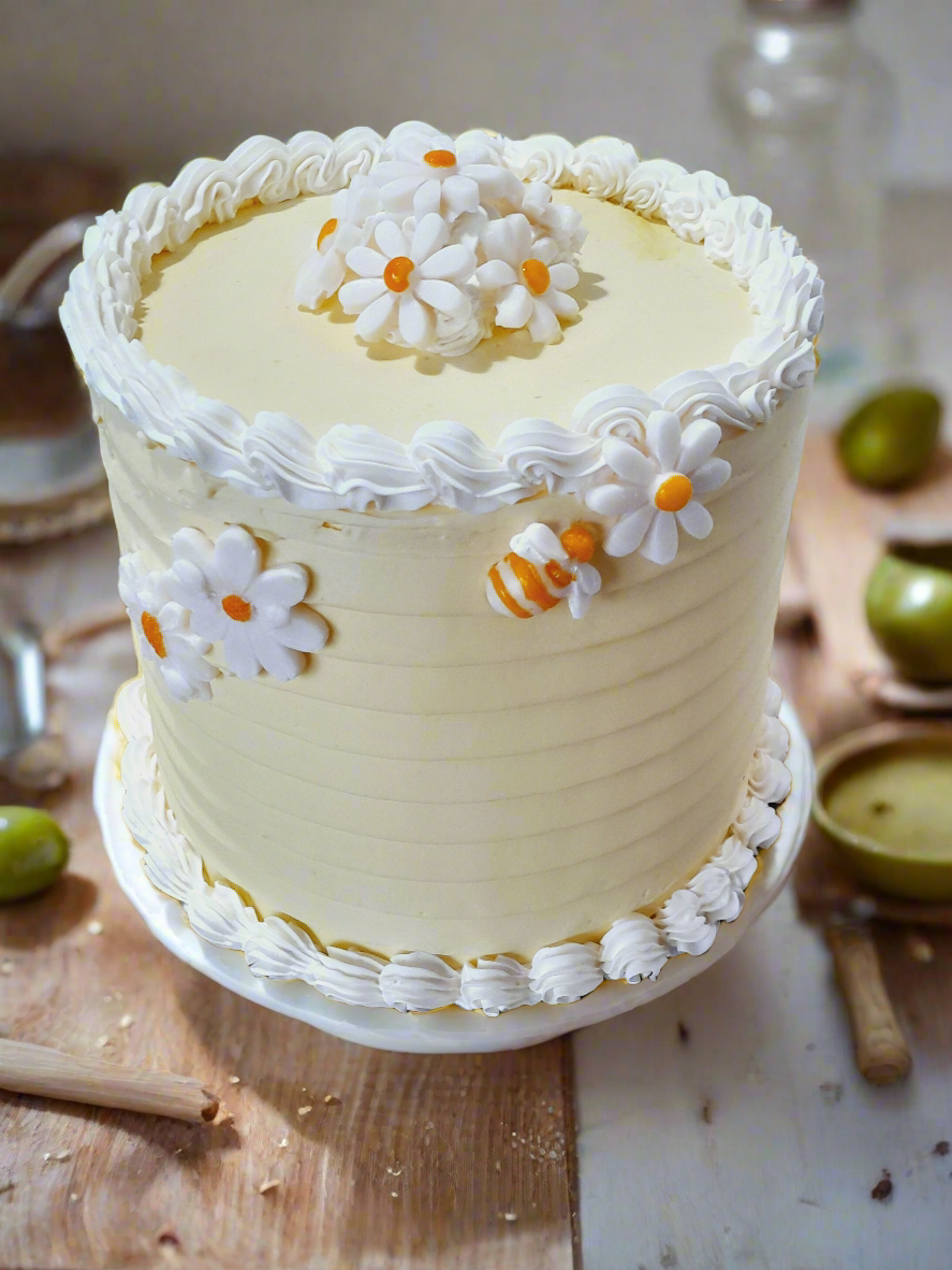 Decorated Cake Daisies