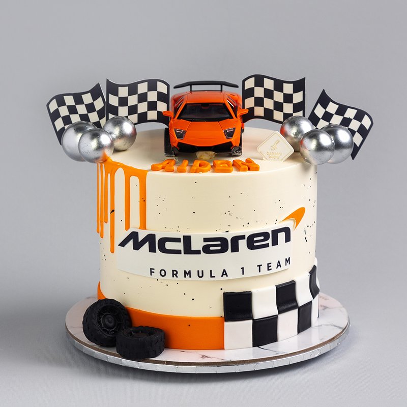 Formula 1 Decorated Cake