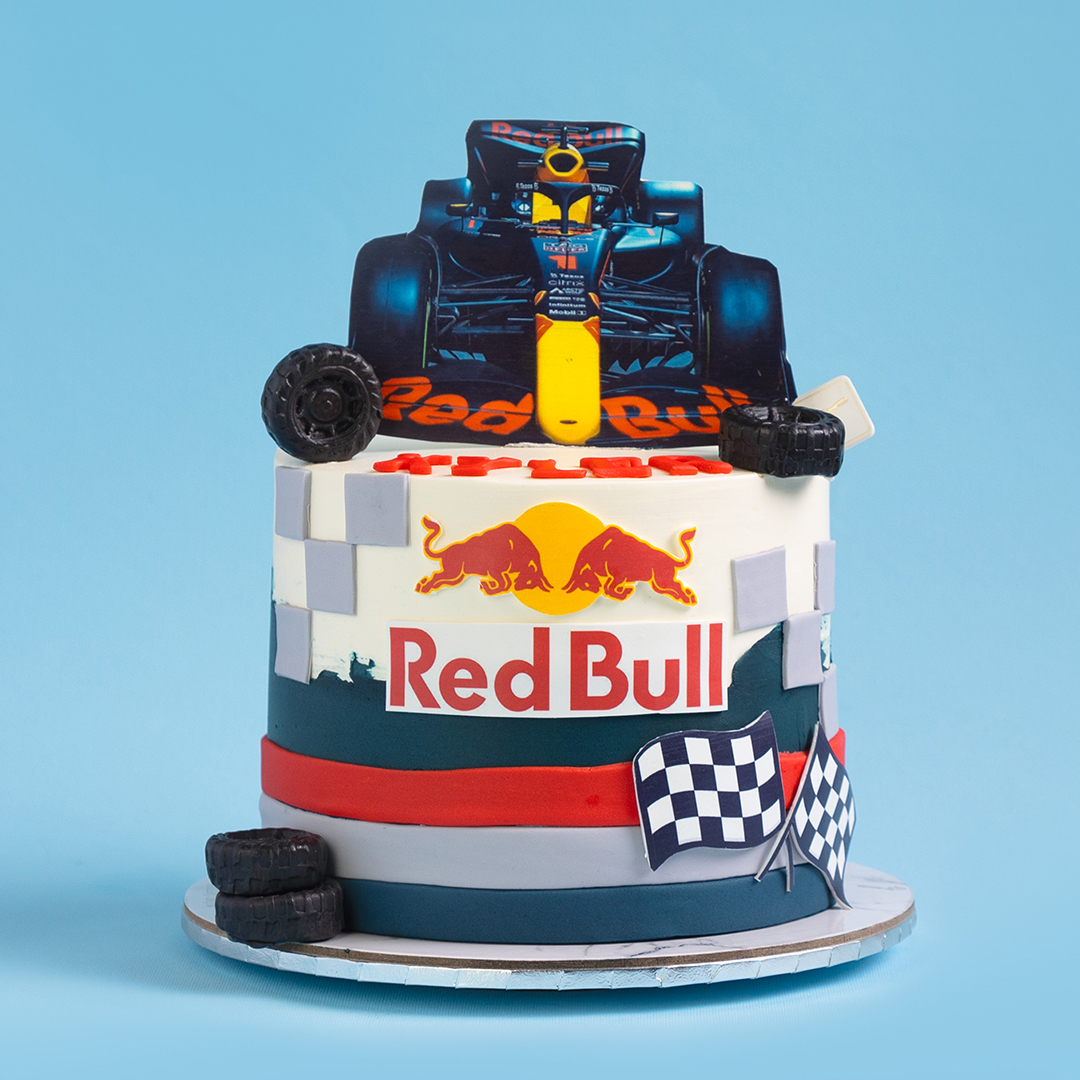 Formula 1 Decorated Cake