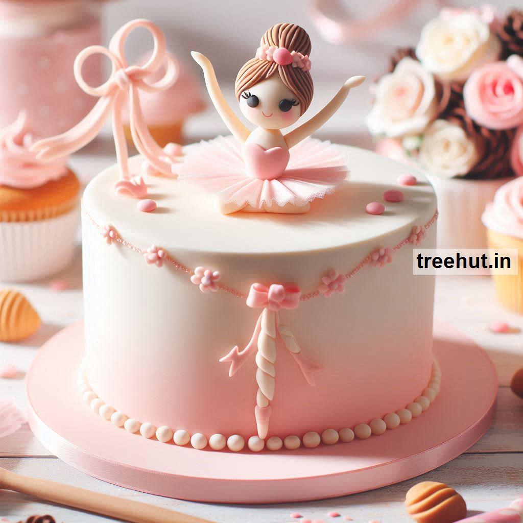 Ballerina Decorated Cake