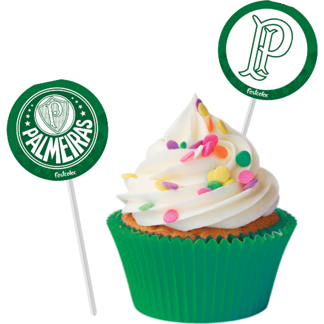 Free Palmeiras Decorated Cake