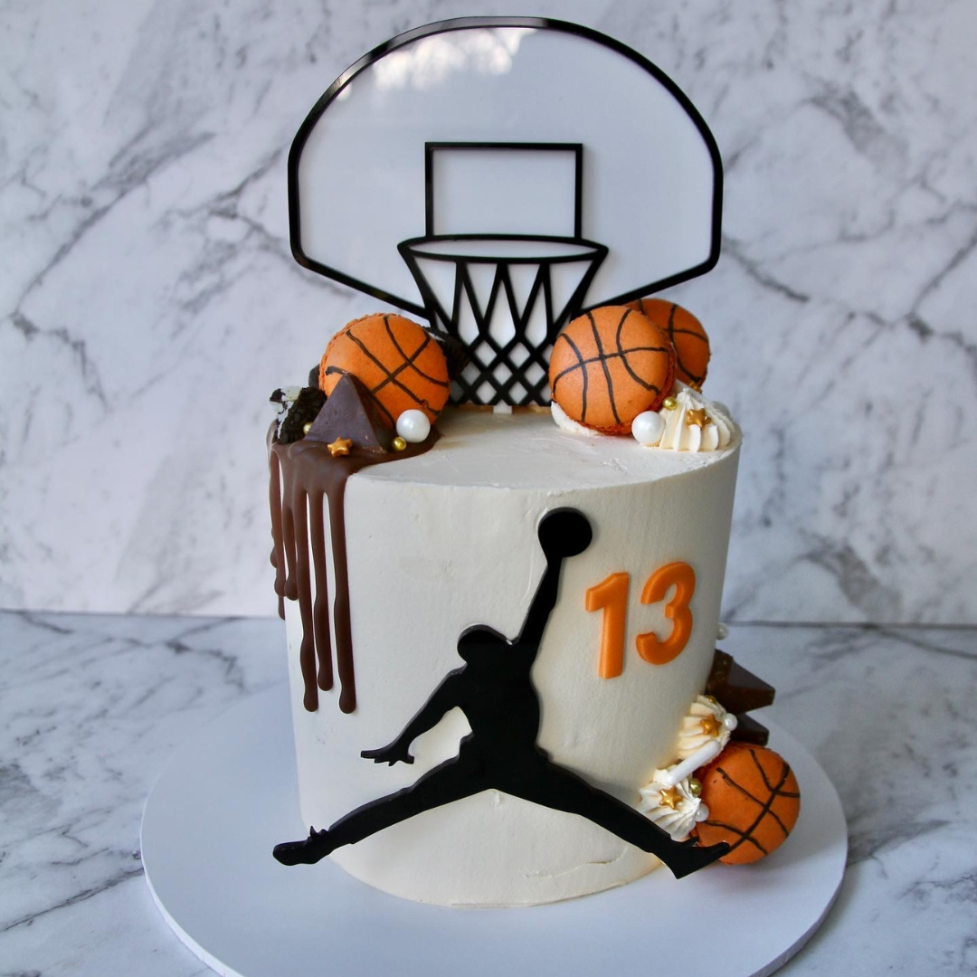 Basketball Decorated Cake