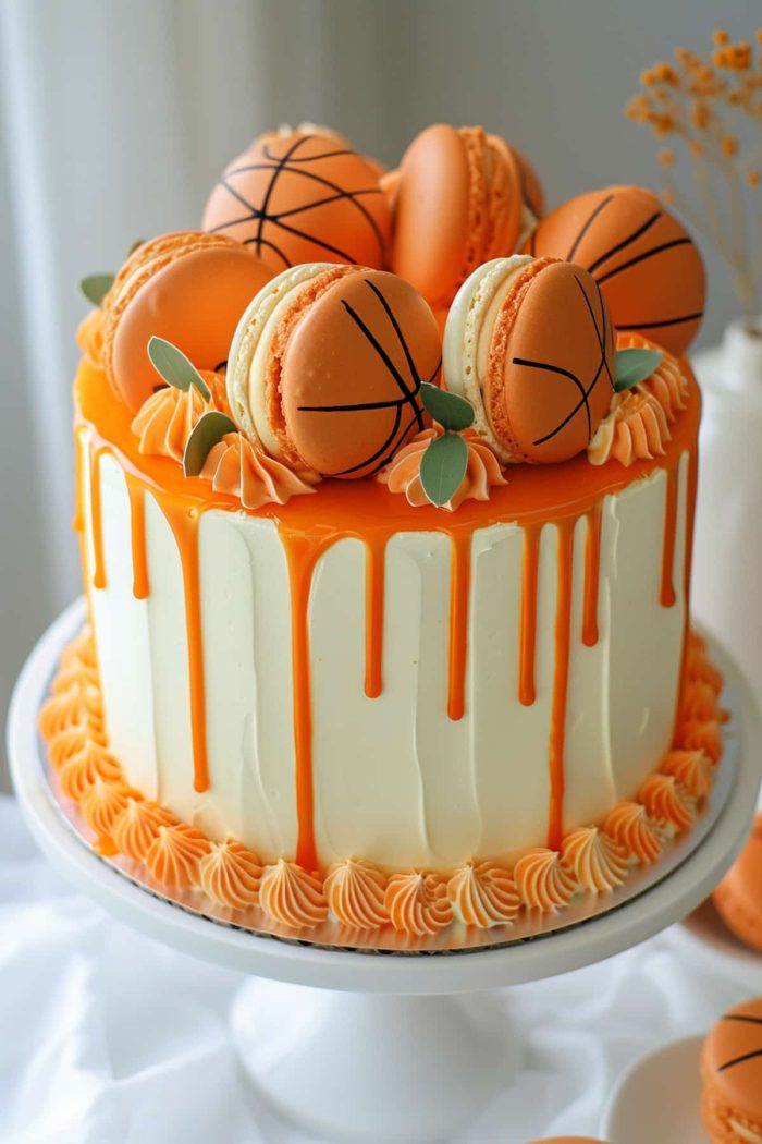 Basketball Decorated Cake