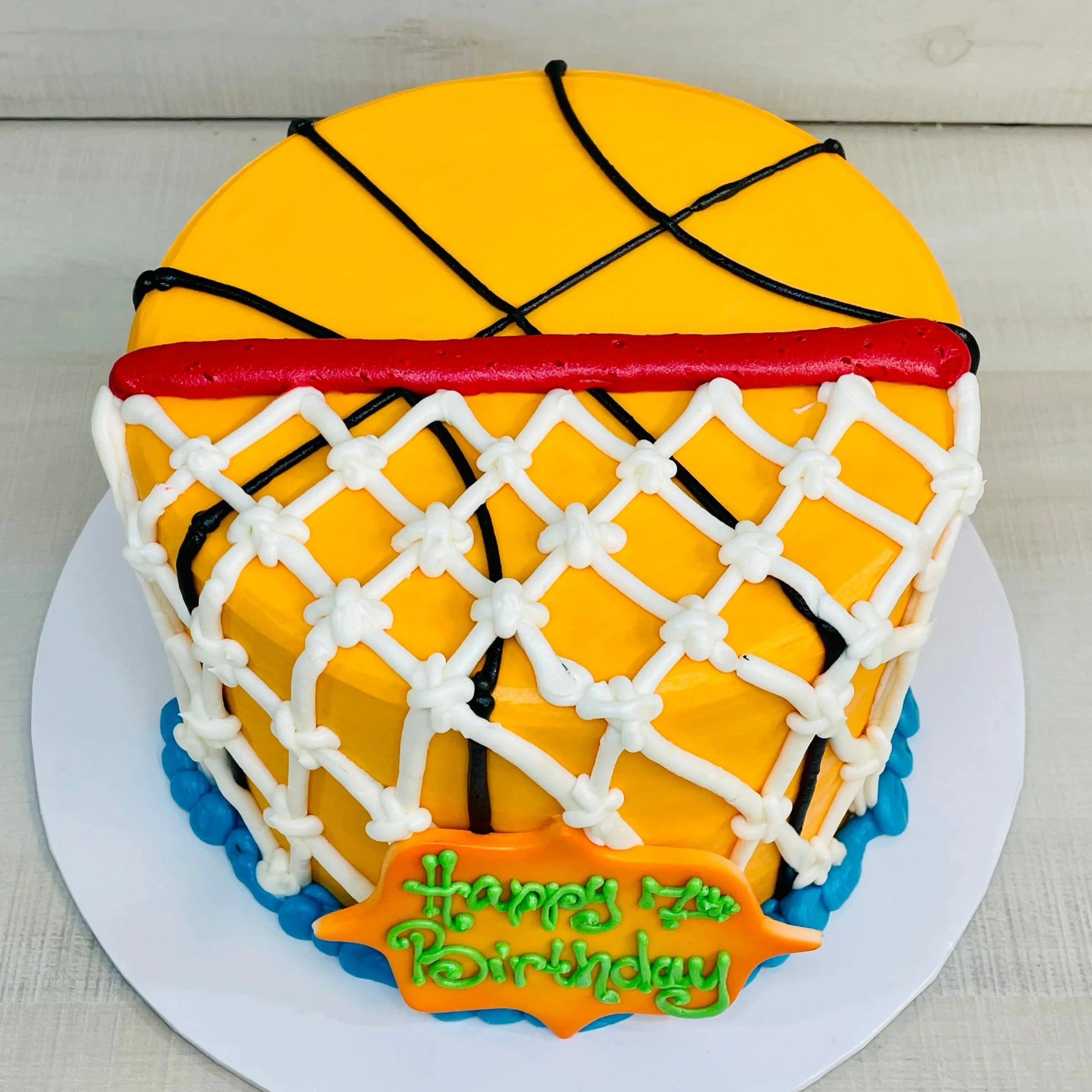 Basketball Decorated Cake