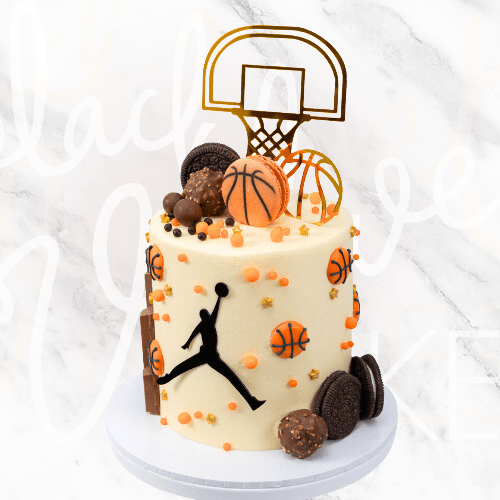 Basketball Decorated Cake