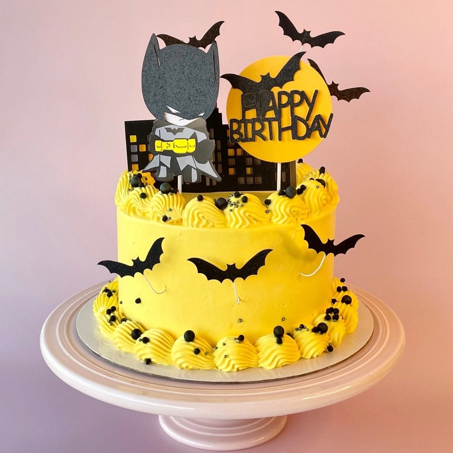 Batman decorated cake