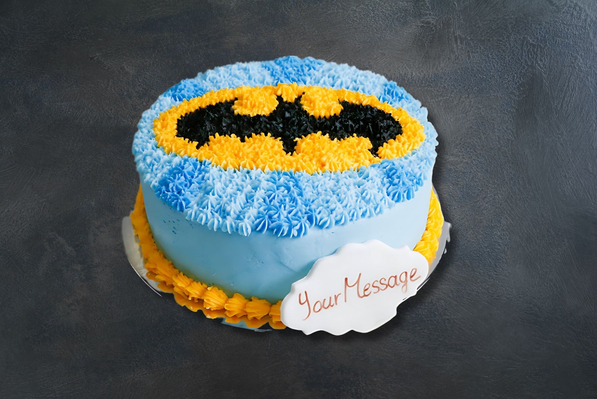 Batman decorated cake