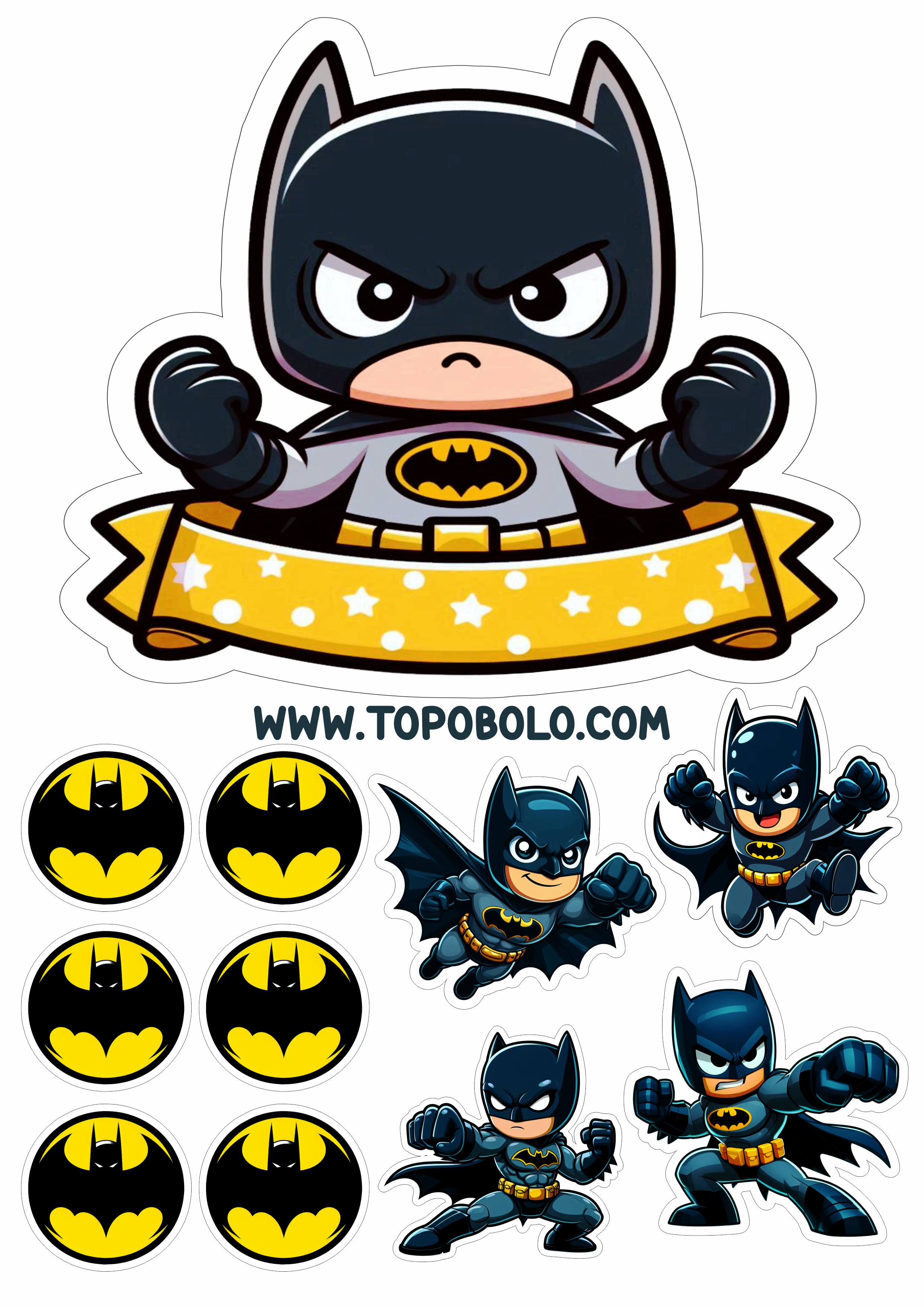 Bolo Decorado Batman