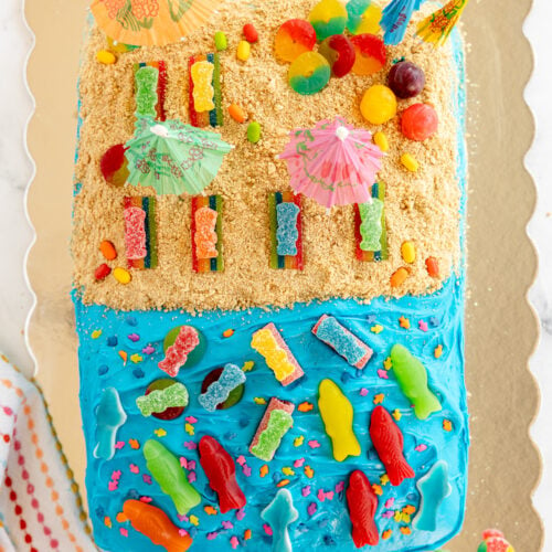 Summer Decorated Cake