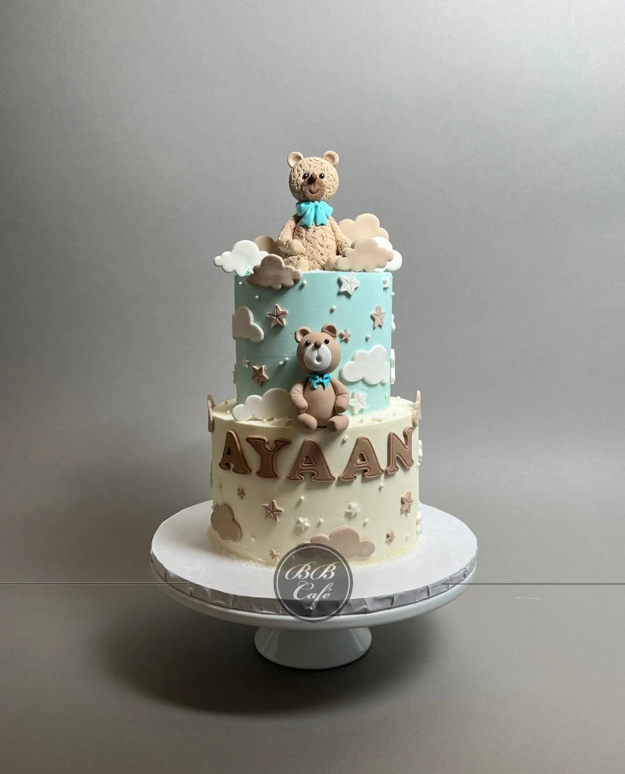 Cloud Decorated Cake