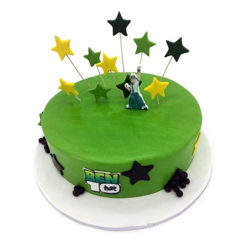 Ben 10 Decorated Cake