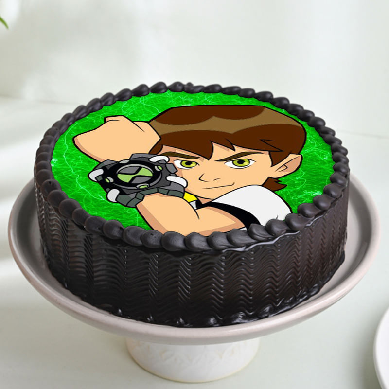 Ben 10 Decorated Cake