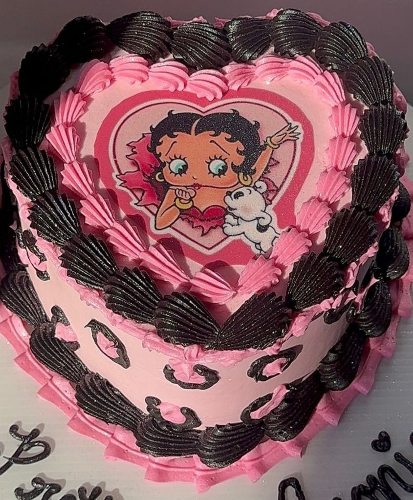 Betty Boop Decorated Cake