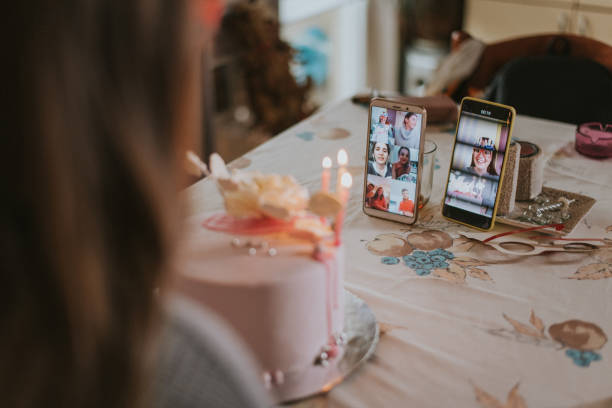 Broken Screen Decorated Cake