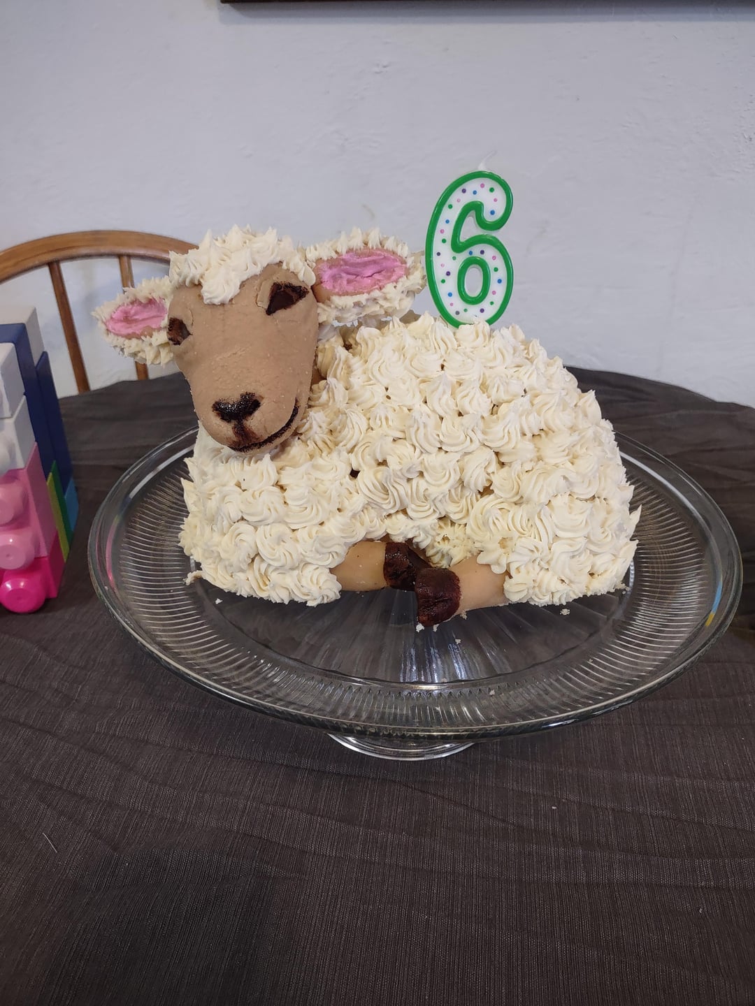 Sheep Decorated Cake